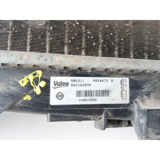 Radiador Agua para Nissan Qashqai I (J10, Nj10)