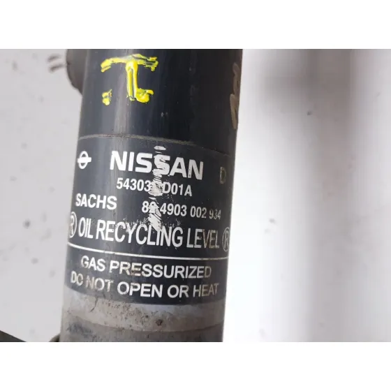 Amortiguador Delantero Izquierdo para Nissan Qashqai I (J10, Nj10)