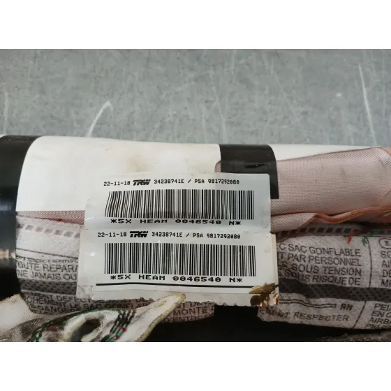 Airbag Cortina Delantero Derecho para Peugeot Rifter