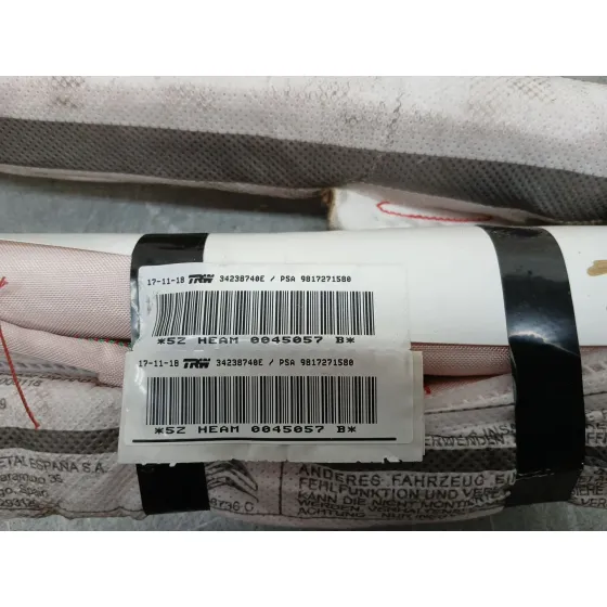 Airbag Cortina Delantero Izquierdo para Peugeot Rifter