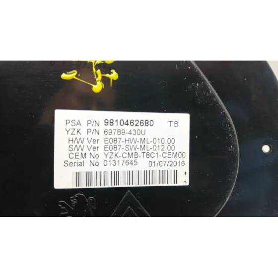 Cuadro Instrumentos para Peugeot 3008 Van (Mr_, Mc_, Mj_)