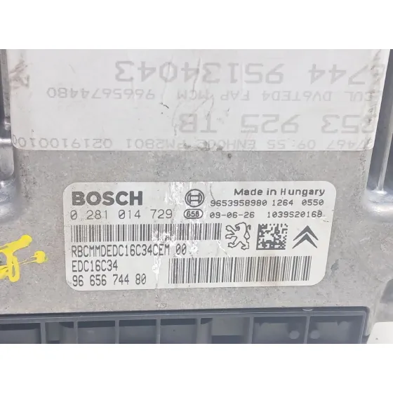 Centralita Motor Uce para Peugeot 3008 I Monospace (0U_)