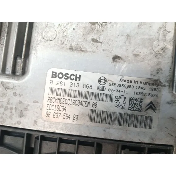 Centralita Motor Uce para Peugeot 207/207+ (Wa_, Wc_)
