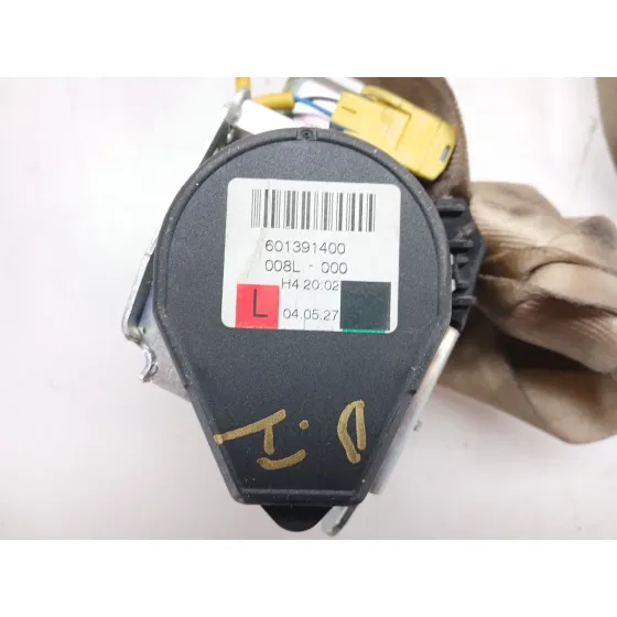 Cinturon Seguridad Delantero Izquierdo para Volkswagen Touareg (7La)