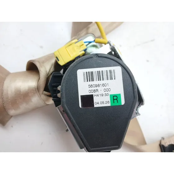 Cinturon Seguridad Delantero Derecho para Volkswagen Touareg (7La)