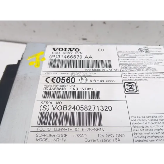 Sistema Audio / Radio Cd para Volvo V40 Hatchback (525)