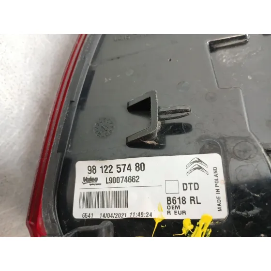 Piloto Trasero Derecho para Citroën C3 Iii (Sx)