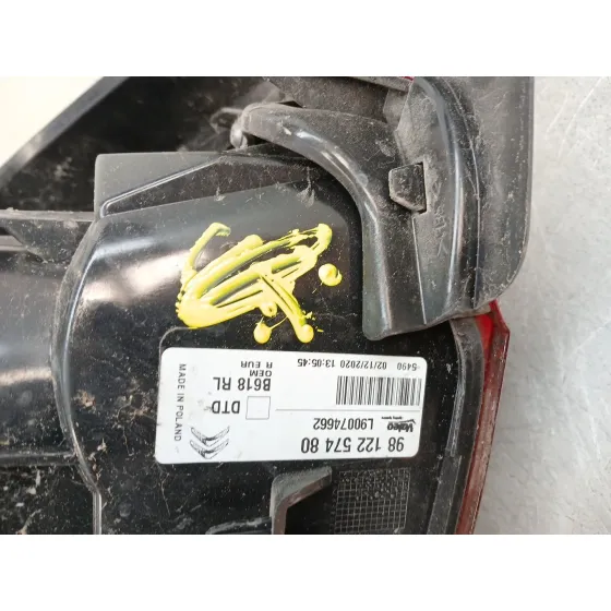 Piloto Trasero Derecho para Citroën C3 Iii (Sx)