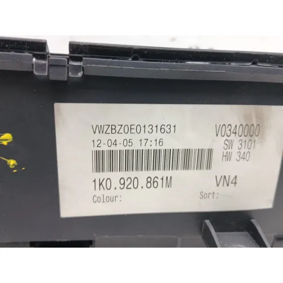 Cuadro Instrumentos para Volkswagen Golf Plus V (5M1, 521)