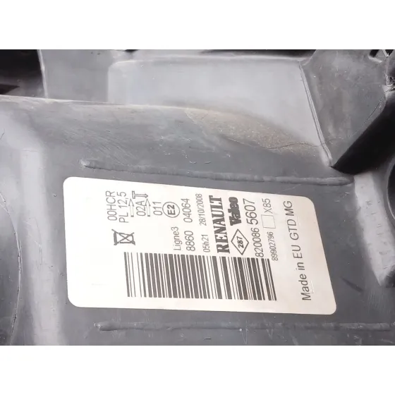 Faro Izquierdo para Renault Clio Iii (Br0/1, Cr0/1)
