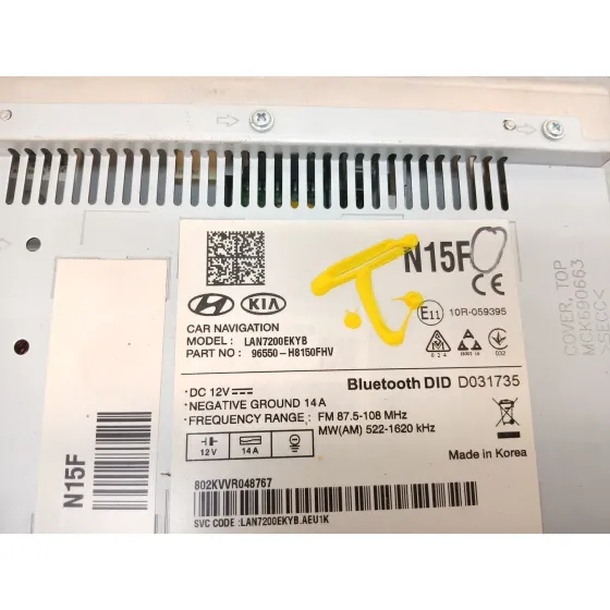 Sistema Audio / Radio Cd para Kia Stonic (Yb)