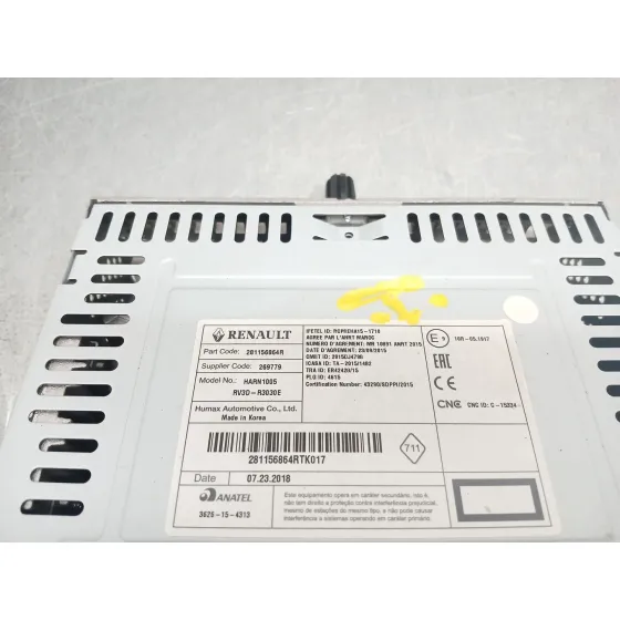 Sistema Audio / Radio Cd para Dacia Sandero Ii (B8_)