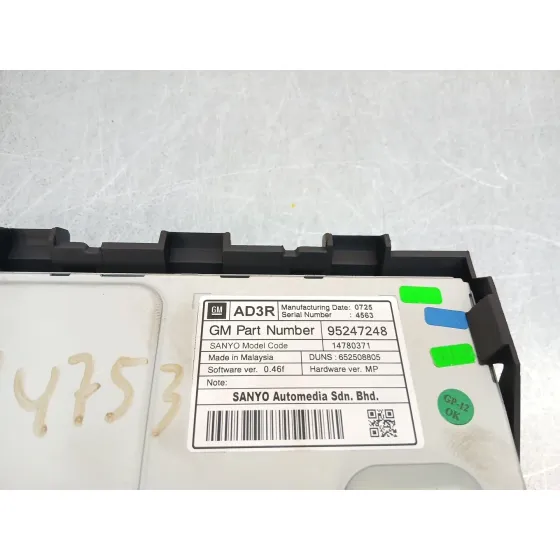 Pantalla Multifuncion para Opel Astra J Sports Tourer (P10)