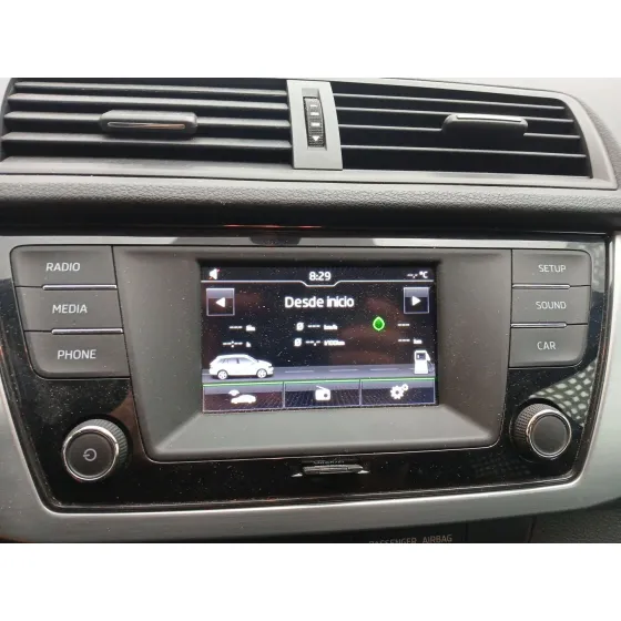 Sistema Audio / Radio Cd para Skoda Fabia Iii Station Wagon (Nj5)