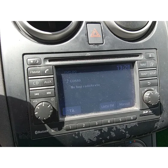 Sistema Audio / Radio Cd para Nissan Qashqai I (J10, Nj10)