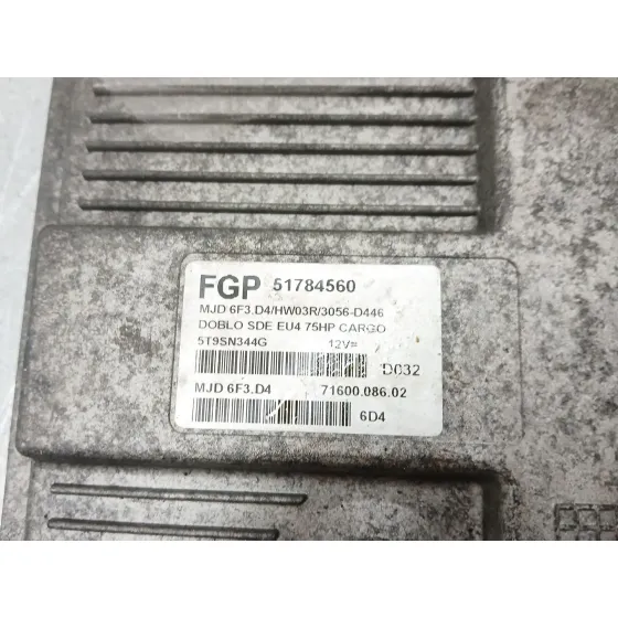 Centralita Motor Uce para Fiat Doblo Monospace (119_, 223_)