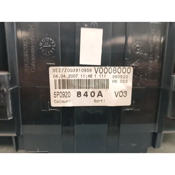 Cuadro Instrumentos para Seat Altea Xl (5P5, 5P8)