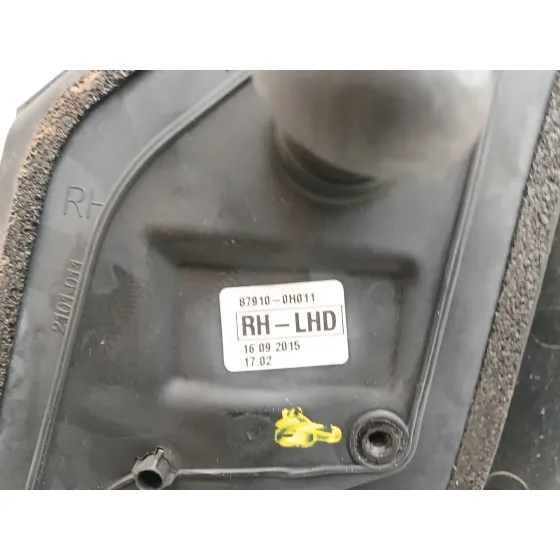 Retrovisor Derecho para Peugeot 107 (Pm_, Pn_)