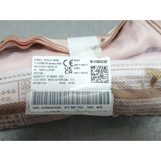 Airbag Cortina Delantero Derecho para Seat Arona (Kj7, Kjp)