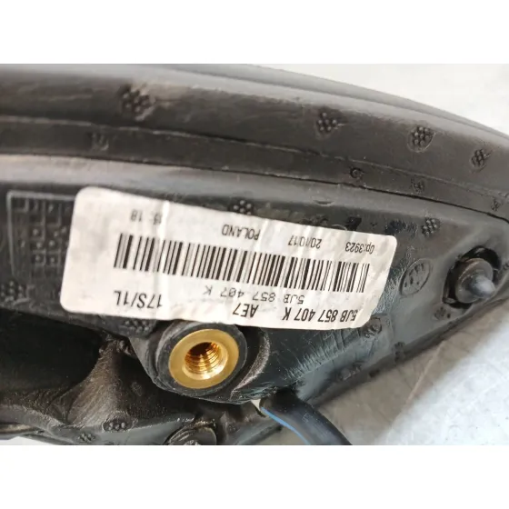 Retrovisor Izquierdo para Skoda Rapid Spaceback (Nh1)