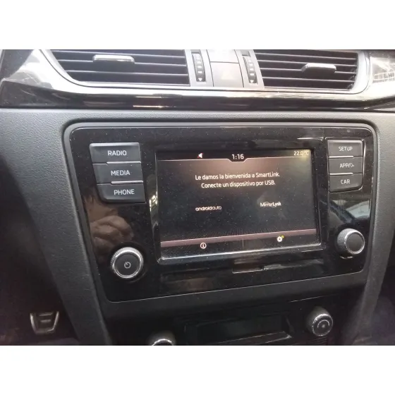 Sistema Audio / Radio Cd para Skoda Rapid Spaceback (Nh1)