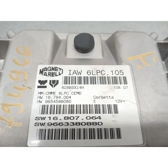 Centralita Motor Uce para Peugeot 207/207+ (Wa_, Wc_)