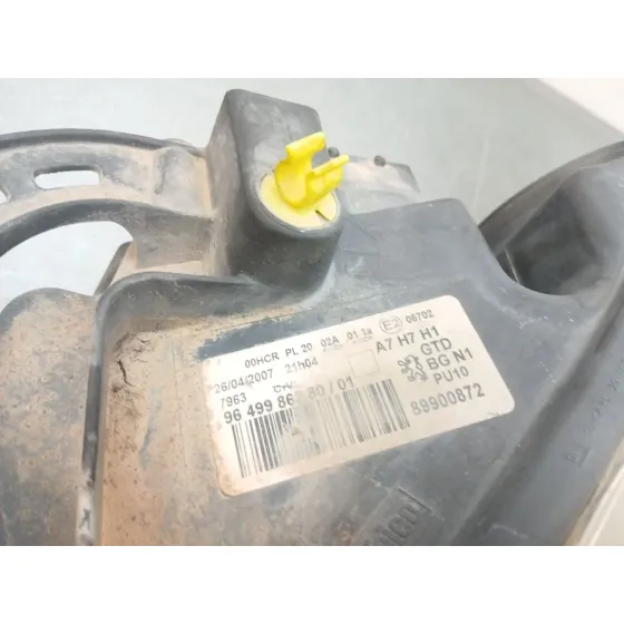 Faro Izquierdo para Peugeot 207/207+ (Wa_, Wc_)