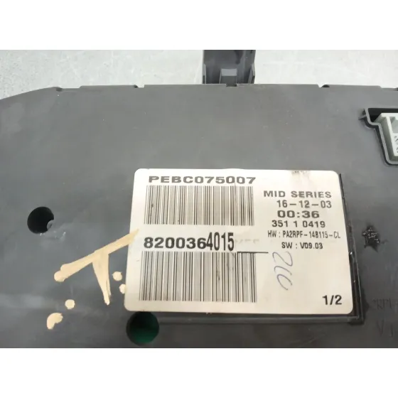 Cuadro Instrumentos para Renault Megane Ii Sedan (Lm0/1_)
