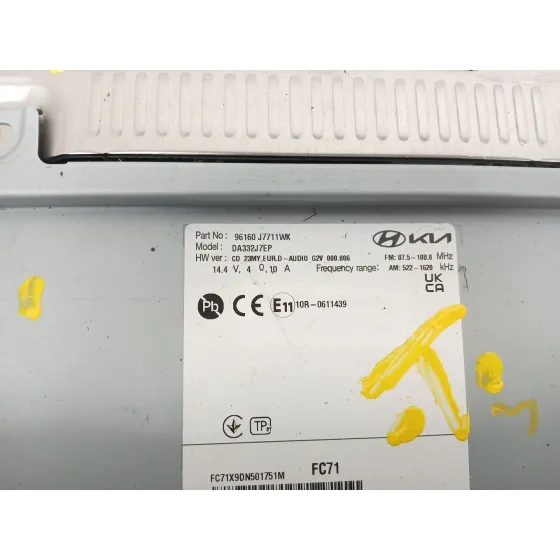 Sistema Audio / Radio Cd para Kia Ceed (Cd)