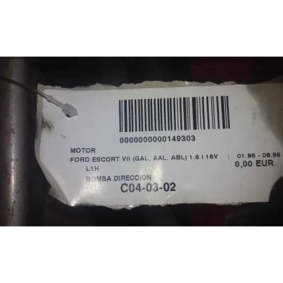 Motor Completo para Ford Escort Berl./Turnier