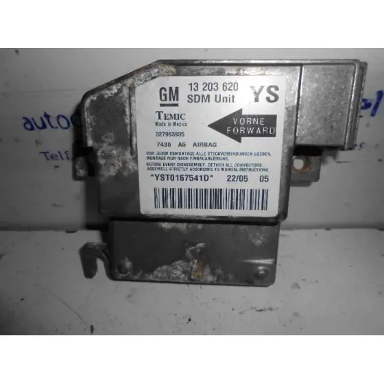 Centralita Airbag para Opel Meriva
