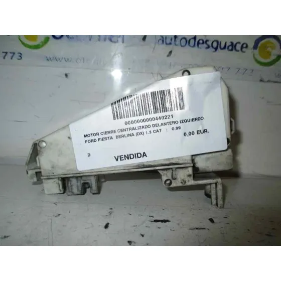 Motor Cierre Centralizado Delantero Izquierdo para Ford Fiesta Berlina (Dx)
