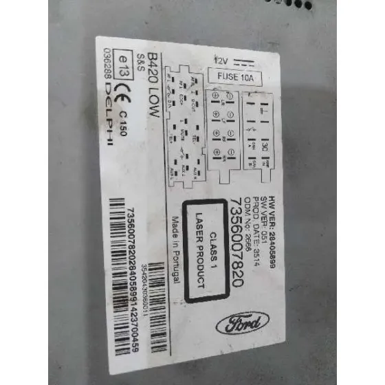 Sistema Audio / Radio Cd para Ford Ka (Ccu)