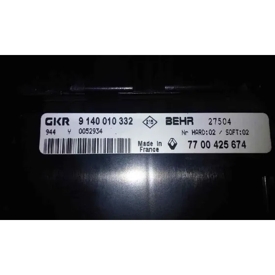 Mando Climatizador para Renault Laguna (B56)