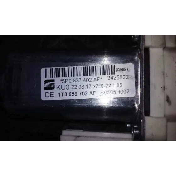 Motor Elevalunas Delantero Derecho para Seat Altea Xl (5P5)