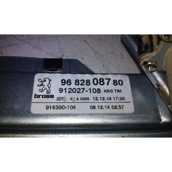 Elevalunas Trasero Izquierdo para Peugeot 3008
