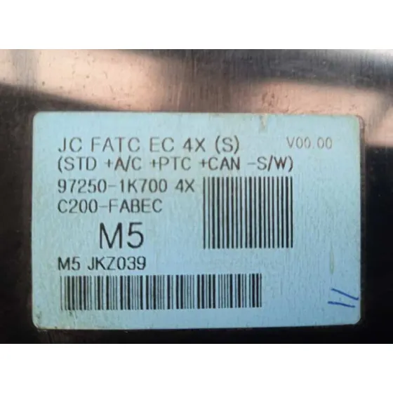 Mando Climatizador para Hyundai Ix20