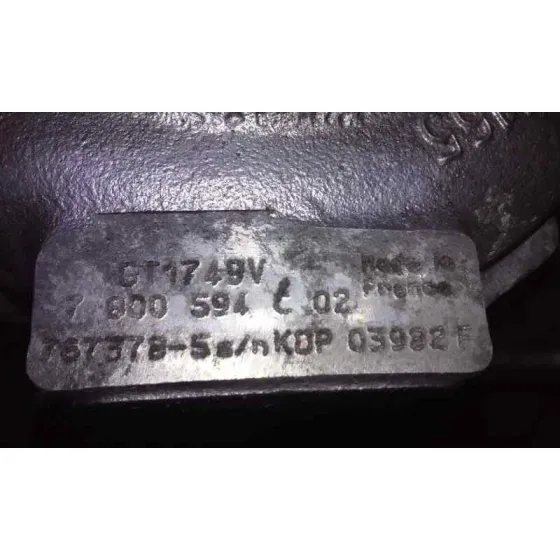Turbocompresor para Bmw Serie 1 Berlina (E81/E87)