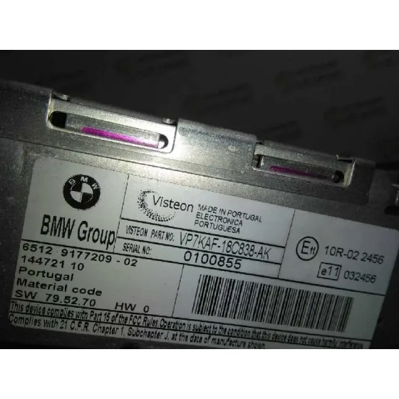 Sistema Audio / Radio Cd para Bmw Serie 3 Berlina (E90)
