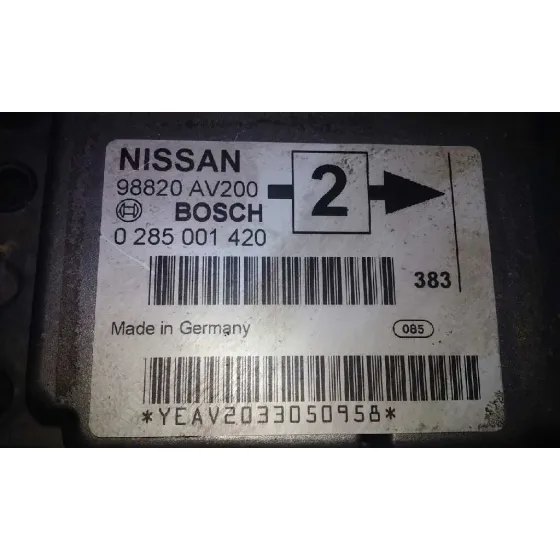 Centralita Airbag para Nissan Primera Berlina (P12)