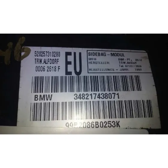 Airbag Lateral Derecho para Bmw Serie 3 Berlina (E46)
