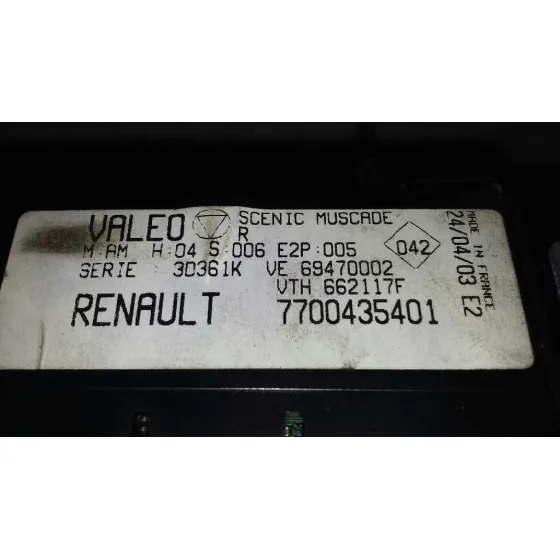 Mando Climatizador para Renault Scenic (Ja..)