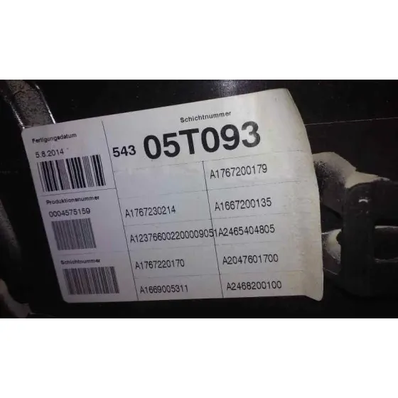 Elevalunas Delantero Izquierdo para Mercedes-Benz Clase A (W176)