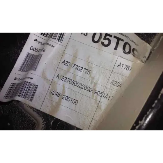 Elevalunas Trasero Izquierdo para Mercedes-Benz Clase A (W176)