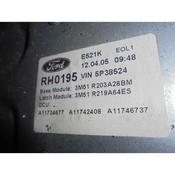 Elevalunas Delantero Derecho para Ford Focus C-Max (Cap)
