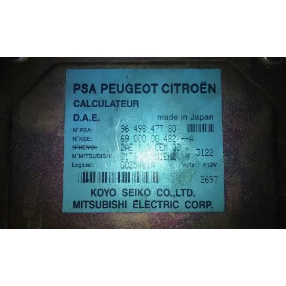 Centralita Direccion para Citroën C3