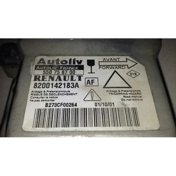 Centralita Airbag para Renault Laguna Ii (Bg0)
