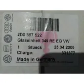 Cristal Retrovisor Derecho para Volkswagen Lt Caja Cerrada / Combi (Mod. 1997)
