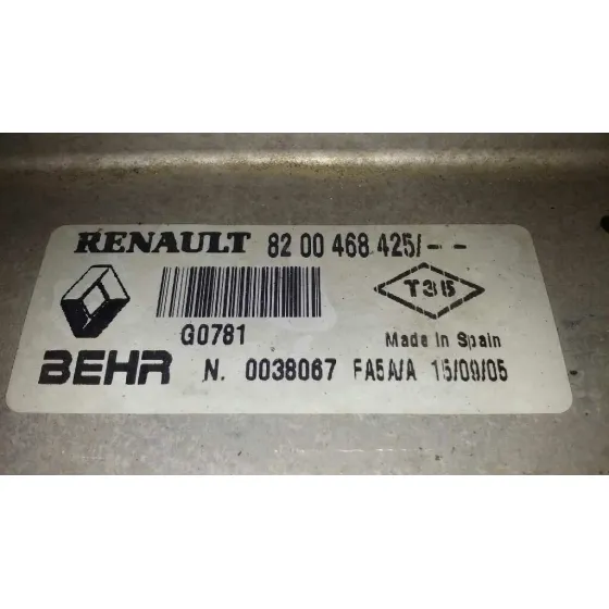 Intercooler para Renault Grand Scenic