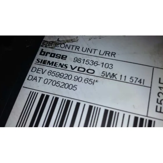 Motor Elevalunas Trasero Izquierdo para Ford Focus C-Max (Cap)